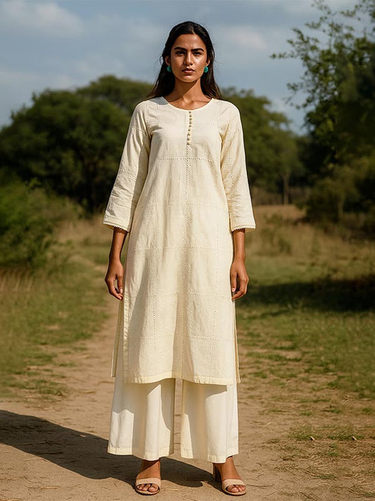 Sira Chikankari Lawn shirt