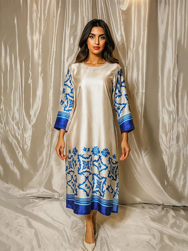 Printed Silk Shirt