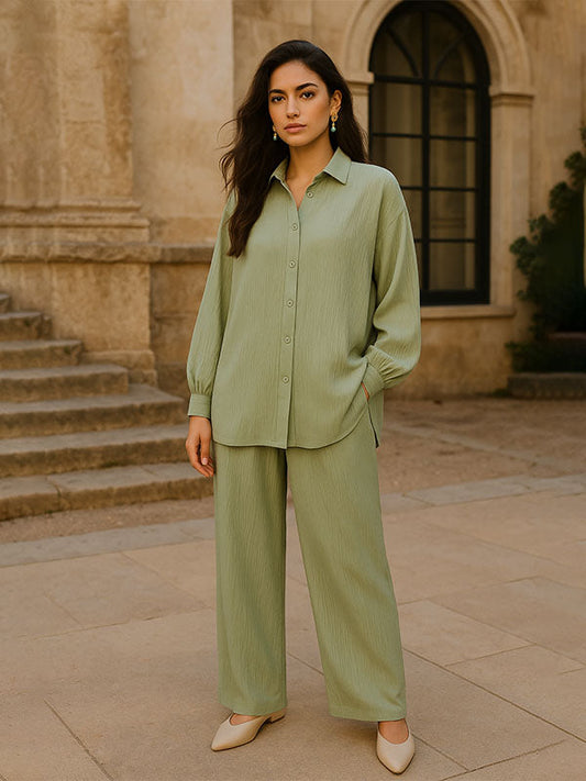 Sage Drape Co'Ord set