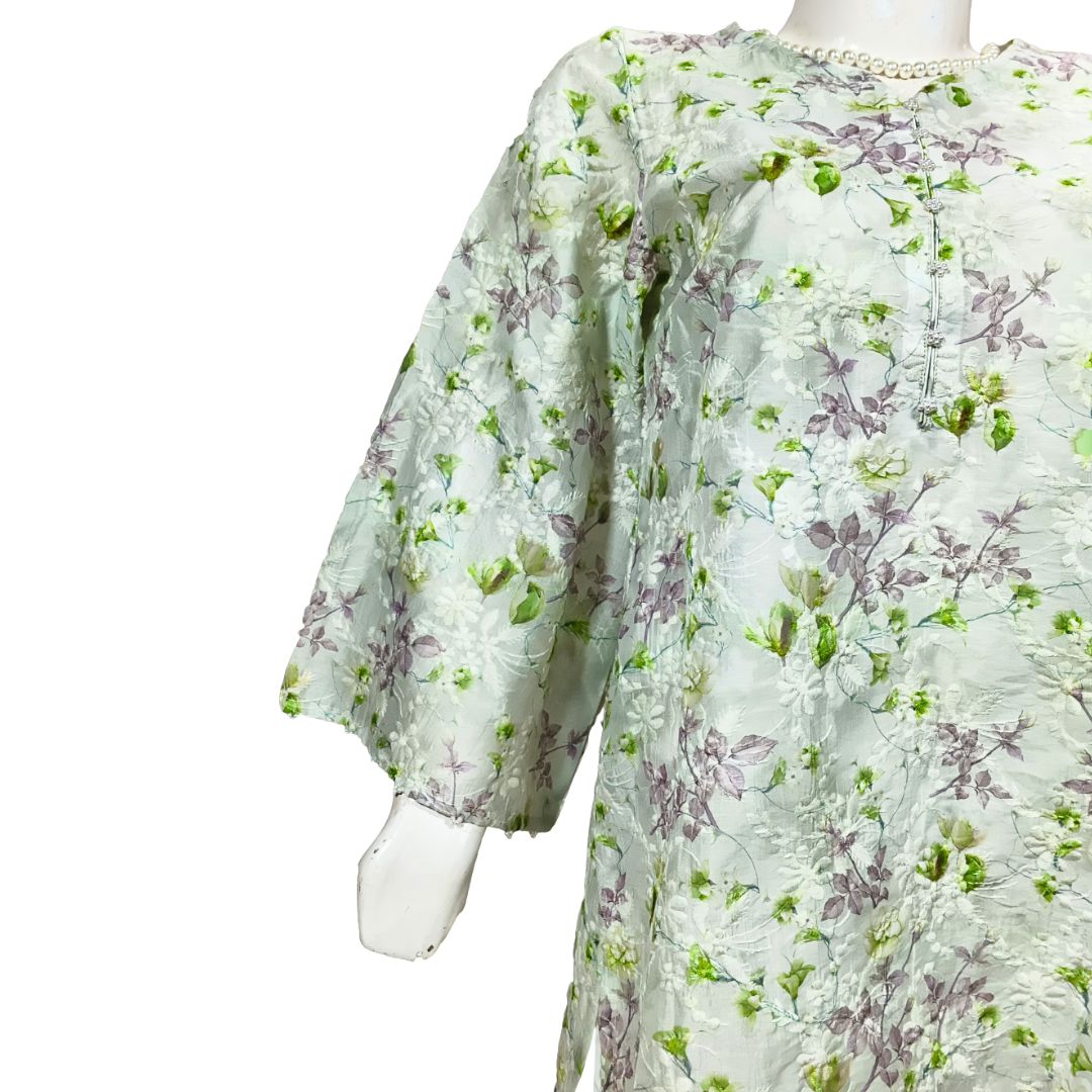Summer sway chickenkari lawn shirt