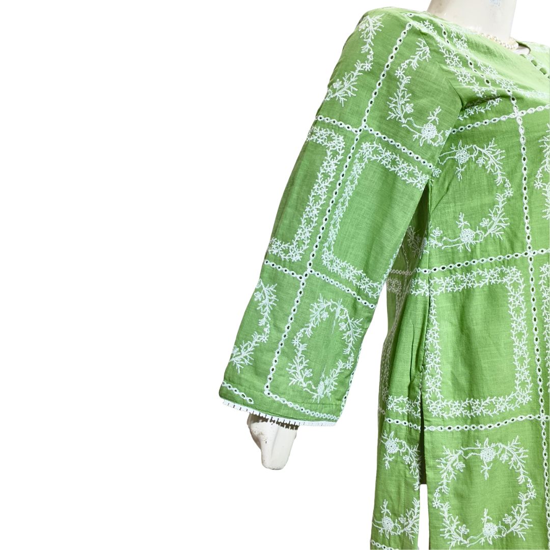 Breezy Embroidered Lawn Shirt